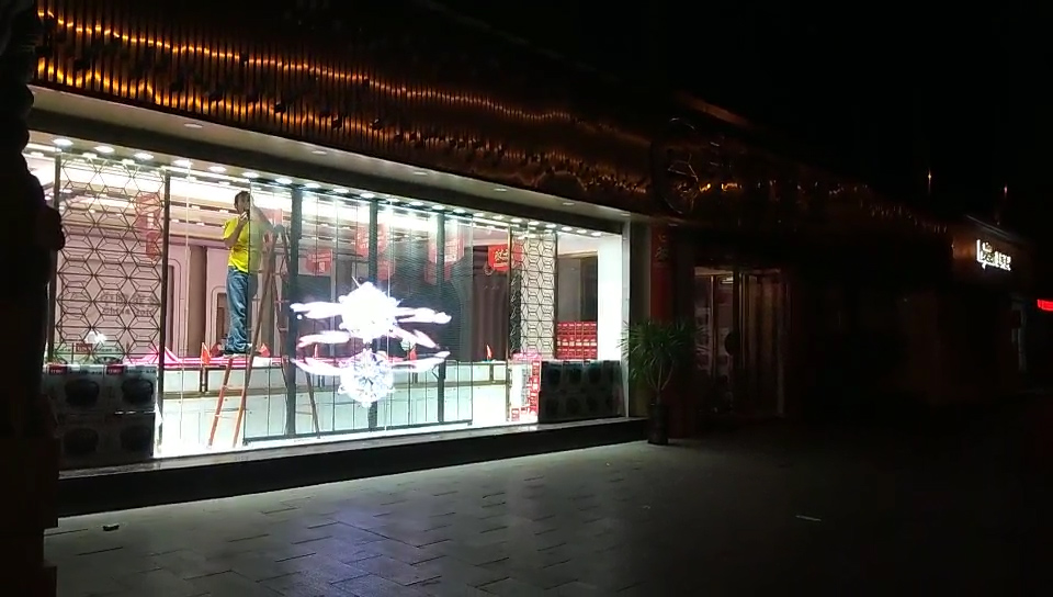 橱窗led透明屏